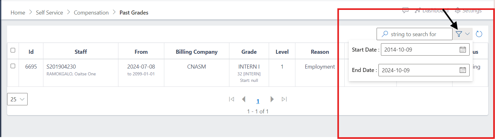 Fig 1 Scheme Enrollment View